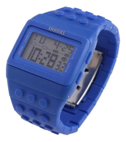 Reloj Digital Shhors Azul Marino