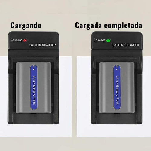 Imagen 7 de 8 de 211 Cargador Para Baterias Sony Series Fp, Fh, Fv