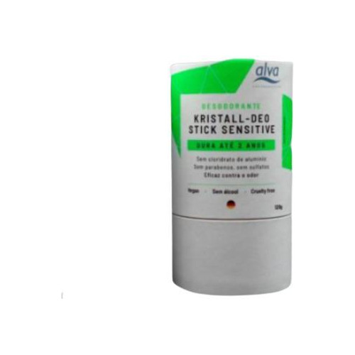 Kit 2x: Desodorante Stick Kristall Embalagem Bio Alva 120g