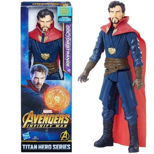 Boneco Doutor Estranho Marvel 30cm Articulado Da Hasbro.