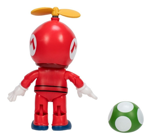 Super Mario Bros Figura Modelo Mario Helice 10 Cm Altura