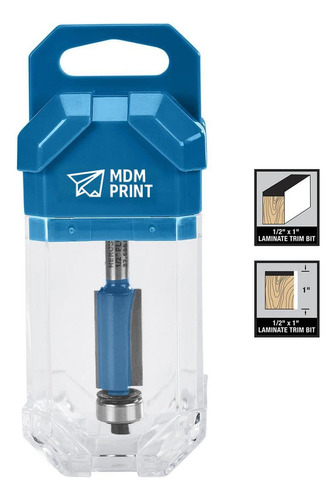 1 Broca Para Enrutador Moldura Laminada 2  X 1  Vastago