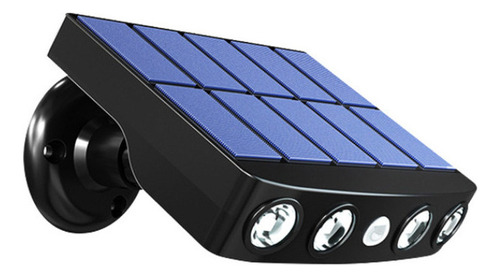 Lámpara Solar Led De Pared Exteriores Sensor Luz 3 Modos