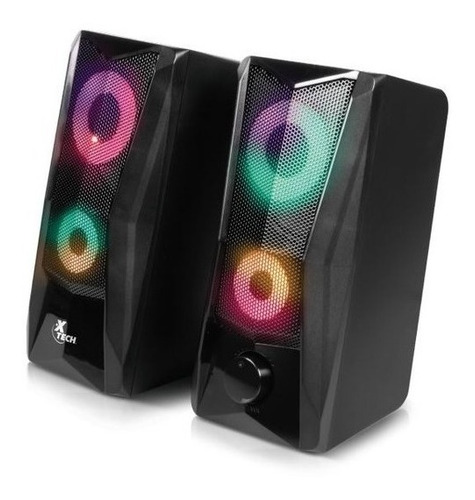 Imagen 1 de 1 de Parlantes Xtech Incendo Estereo Multimedia Pc Notebook