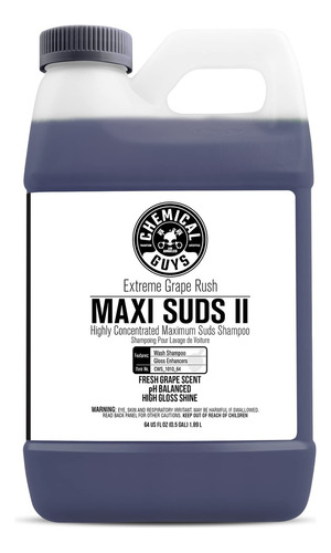 Jabón Para Auto Chemical Guys Cws_ Maxi-suds Ii Super Suds