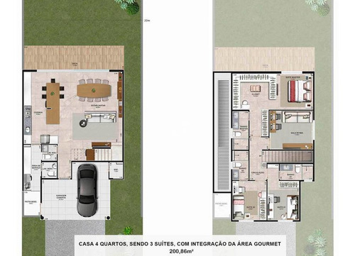 Imagem 3 de 18 de Ágio Casa Jardins Lyon - 2791
