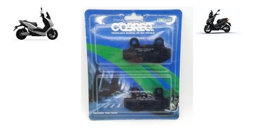 Pastilha Freio Para Voltz Ev1 Sport Traseira Cobreq 