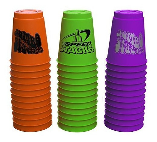 Speed Stacks Jumbos (paquete De 3 Juegos)