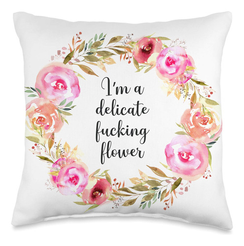 Funny Cuss Word Gifts For Women - Cojin Para Mujer (16.0 X 1