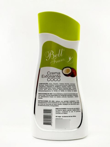 Bell Franz Crema Exfoliante Coco X 270 Gr