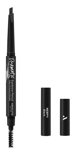 Lápiz De Cejas Perfect Eyebrow Black Soft Color Negro