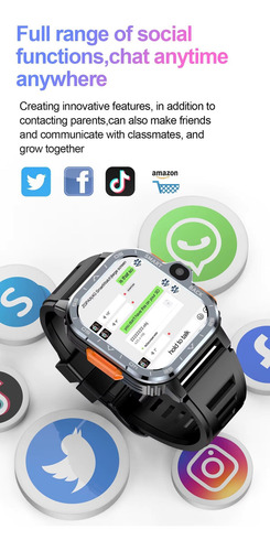 Smartwatch Con Tarjeta Sim Android/ Gps /wifi / Cámara Dual