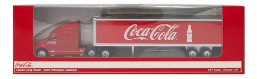 Camión Coca-cola Botella Logo Escala 1:87 Diecast