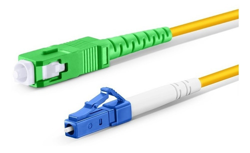 Cable Fibra Optica Para Modem Internet Lc Upc - Sc Apc 10 Mt
