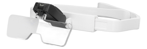 Lupa De Cabeza Recargable Lupa Led Plegable Uniforme Luz