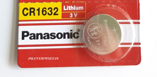 Panasonic Pila Cr1632 Litio 3v Original. Precio Por 1 Pila