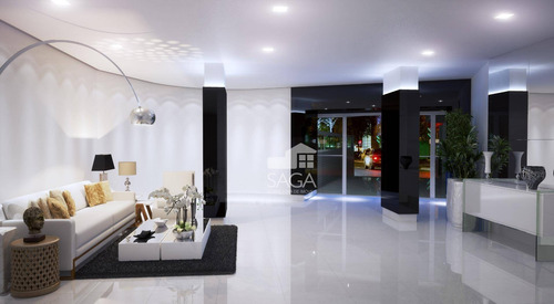 Imagem 9 de 30 de Apartamento Com 3 Dormitórios À Venda, 123 M² Por R$ 878.330,00 - Canto Do Forte - Praia Grande/sp - Ap3233