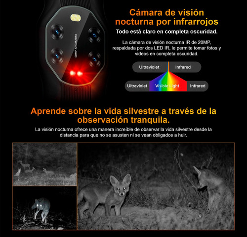 Blackview Bl8800 - Celular Resistente Cámara Visión Nocturna