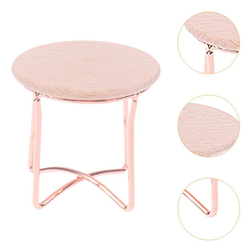 Mesa De Centro A Escala 1/12, Modelo Mini Mesa De Té,