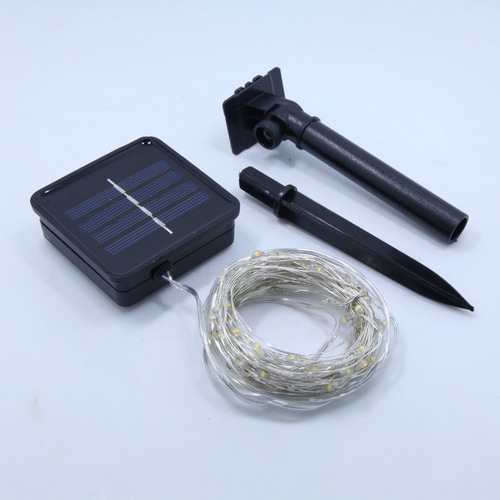 Red - High Power Solar 52 M 500 Lamp With Remote Control 8