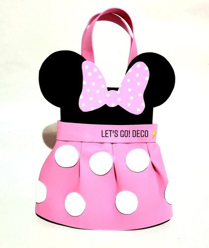 10 Bolsitas Golosineras Minnie Mouse | Souvenir | Dulceros