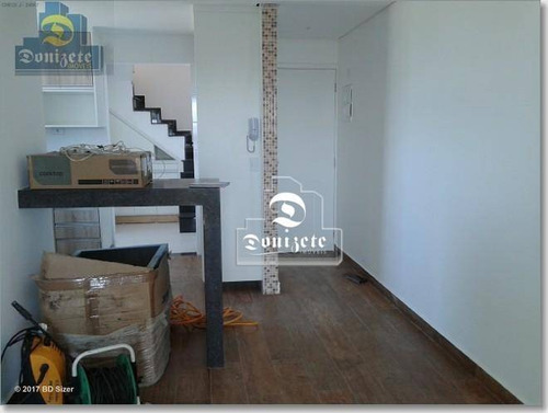 Cobertura Com 2 Dormitórios À Venda, 124 M² Por R$ 510.000,00 - Paraíso - Santo André/sp - Co0175