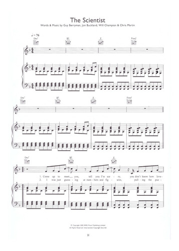 Play Piano With... Coldplay.