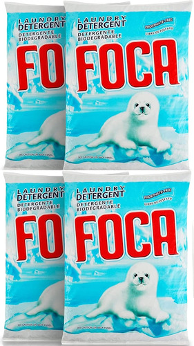 Foca Detergente Para Ropa, 4 Lbs