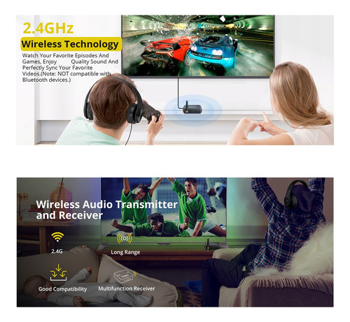 Receptor Transmisor De Música De Audio Inalámbrico Wifi De 2