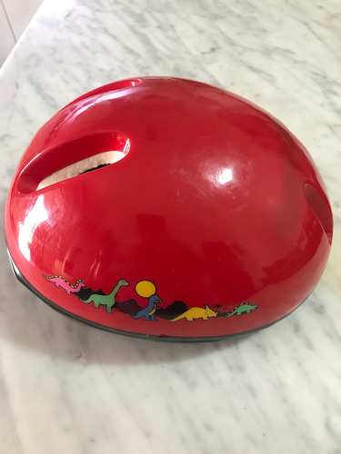 Casco Infantil Para Bicicleta/ Skate/ Roller Rojo S (Usado)