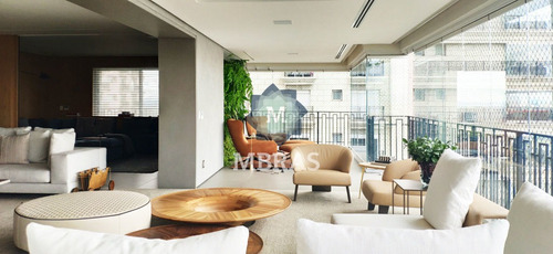 Imagem 2 de 15 de Apartamento De Extremo Bom Gosto Com Decoração Moderna E Torre Cobiçada No Cidade Jardim - Mb5587