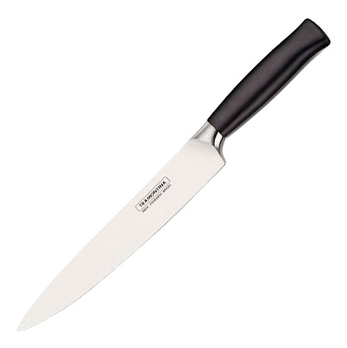Cuchillo Epic Tramontina Cocinero Asado 5 PuLG Acero Inox Color Negro