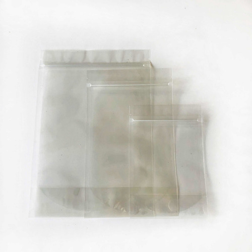Imagen 1 de 1 de Muestra Bolsa Doypack Transparente Y Kraft
