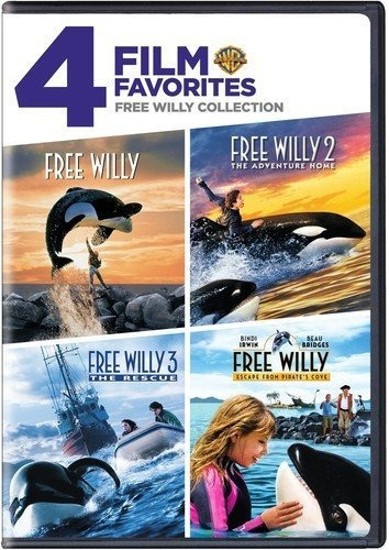 4 Película Favoritos: Liberen A Willy (free Willy, Willy Lib