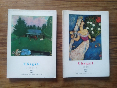 Chagall 1909-1918 + Chagall 1918-1939 (2 Libros) - F. Mathey
