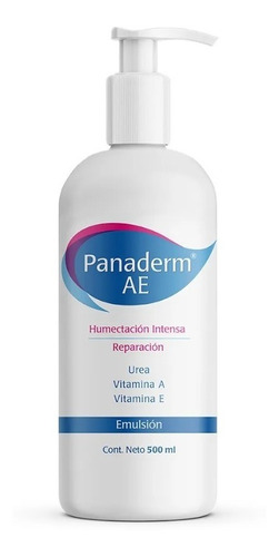 Emulsion Humectacion Intensa Panaderm Ae Reparacion X 500 Ml