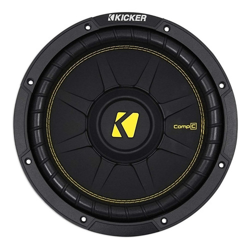 Subwoofer Kicker 10 Pulgadas Cwcd104 Doble Bobina 500w Max C Negro