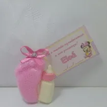 Comprar 50 Pezinhos Sabonete E 50 Mamadeira Biscuit+tule+laço+tag