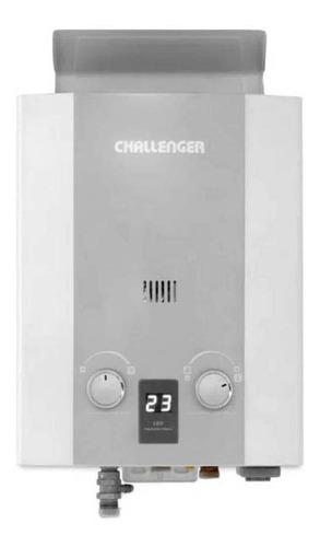 Calentador Gas Challenger 5,5 Litros - Ref. Whg7054 Color Blanco/Gris Tipo de gas GN 120V