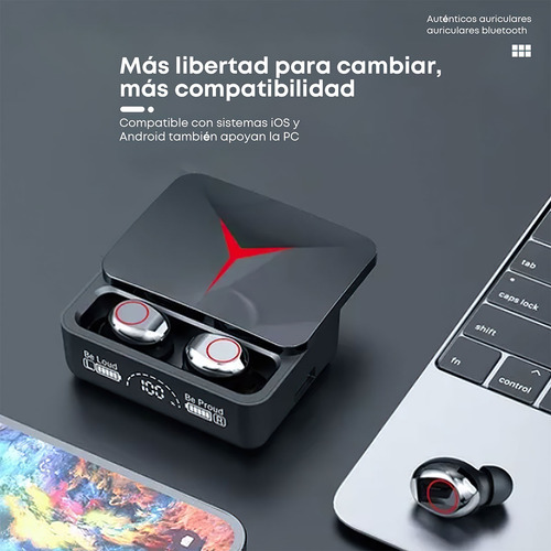 Auriculares Inalámbricos M90 Bluetooth 5.3 Deportivos