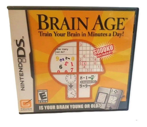 Juego Brain Age Fisico Nintendo Ds Solo Oportunidades
