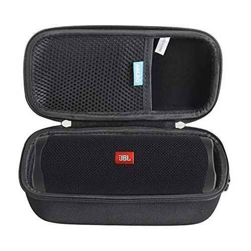 Estuche Bocina Anleo Jbl Flip 5 Bluetooth Impermeable -negro