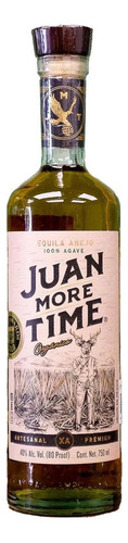 Pack De 4 Tequila Juan More Time Añejo 750 Ml
