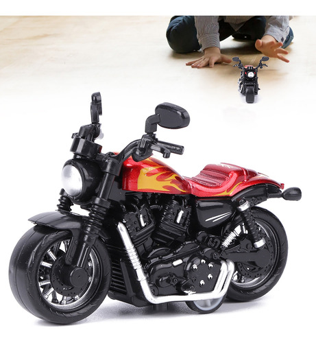 Liga Moto Toy Modelo Altamente Simulação Crianças Kid Pul