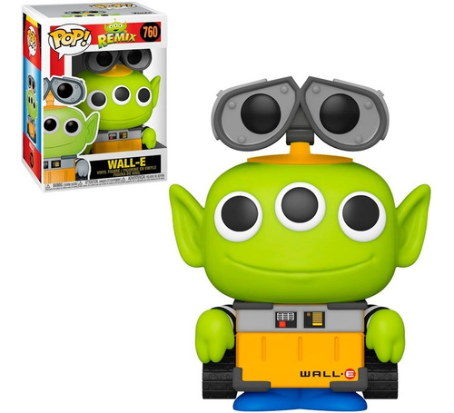 Funko Pop Disney Alien Remix Wall-e