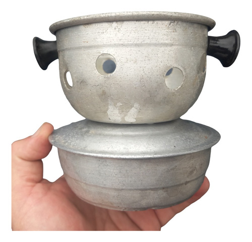 Antiguo Calentador A Alcohol De Aluminio (Usado)