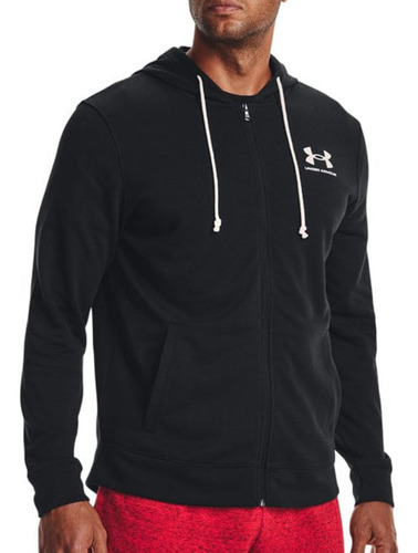 Campera Under Armour Training Ua Rival Terry Lc Hombre Ng