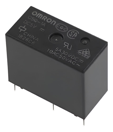 Relevador Omron G5q-1a 5vcd 10a 250v 4 Pines 1 Polo