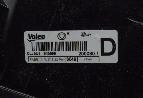 Imagen 3 de 3 de Faro Trasero Derecho Vw Gol Trend 2008/- Original