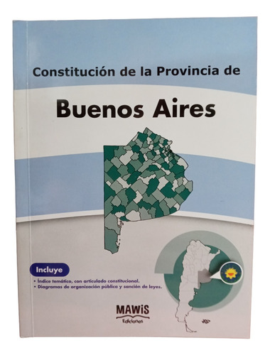 Constitucion De La Provincia De Buenos Aires  - Mawis -